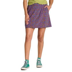 Toad&Co Sunkissed Weekend Skort Women's in Acai Kaleidoscope Print